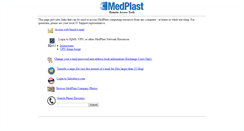 Desktop Screenshot of login.medplastgroup.com